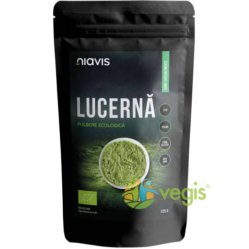 Lucerna (alfalfa) pulbere ecologica/bio 125g