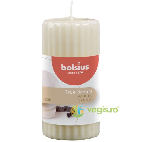Bolsius - Lumanare tip stalp cu aroma de vanilie