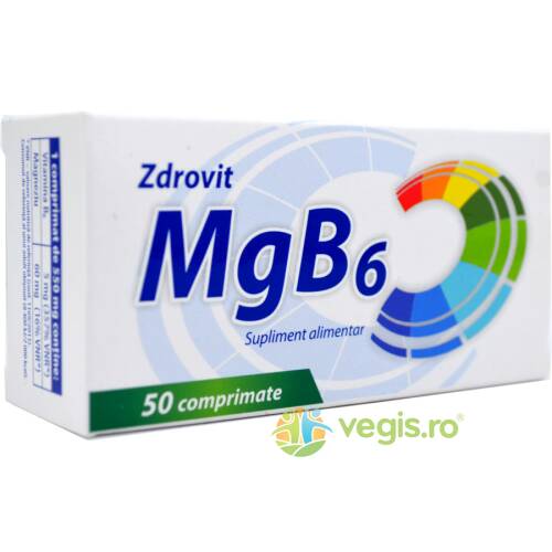 Zdrovit - Magneziu+vit b6 50cpr