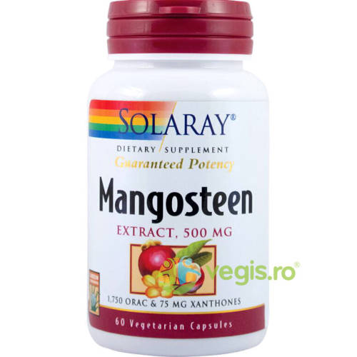 Solaray - Mangosteen (mangostan) extract 500mg 60cps