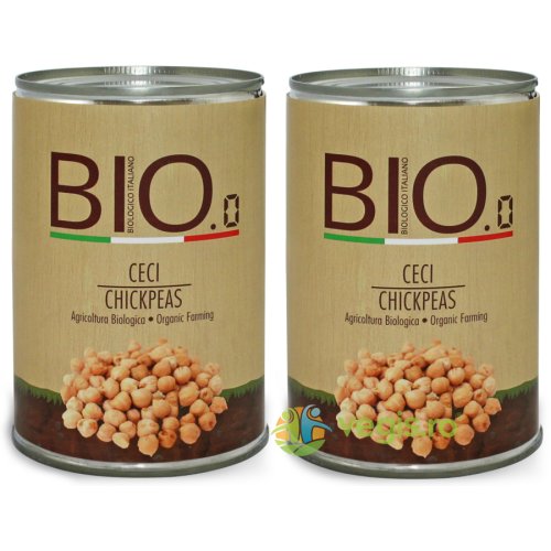 Naut Fara Gluten Ecologic/Bio 400g Pachet 1+1
