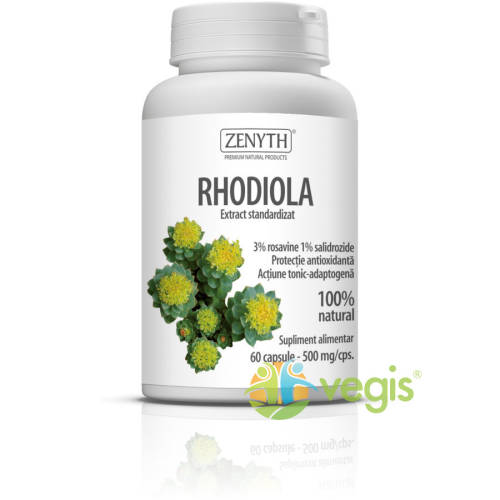 Zenyth pharma - Rhodiola extract 500mg 60cps