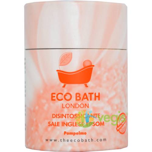 Eco bath - Sare epsom detox cu grapefruit 250g