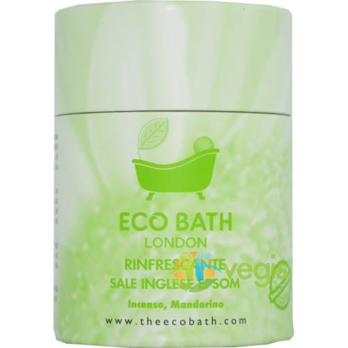 Eco bath - Sare epsom revigoranta cu tamaie si mandarine 250g