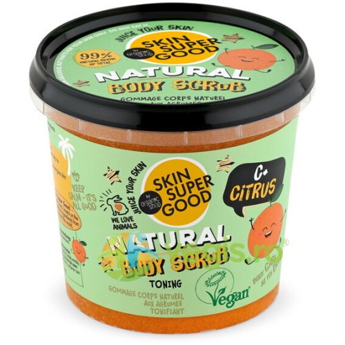 Organic shop - Scrub de corp c+ citrus skin supergood 360ml