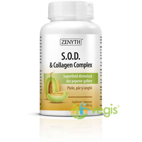 Zenyth pharma - Sod & collagen complex 650mg 80cps