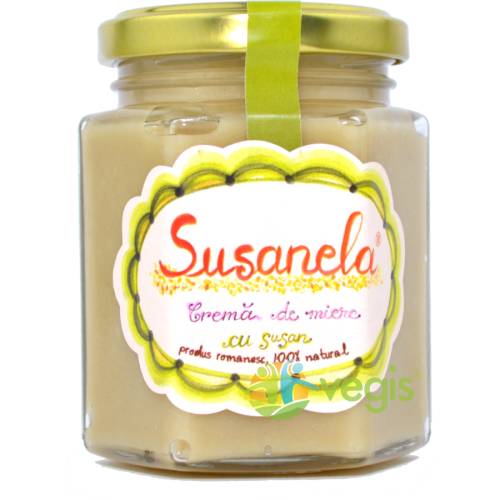 Prisaca transilvania - Susanela - crema de miere cu susan 210g