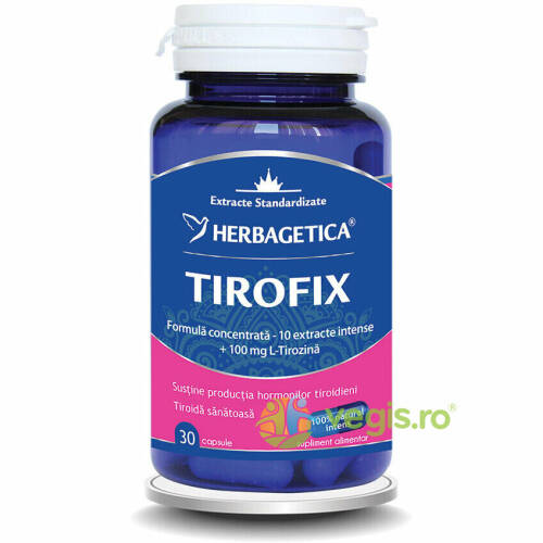 Herbagetica - Tirofix 30cps