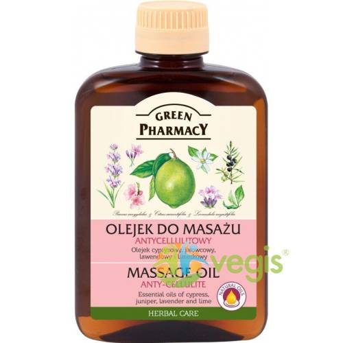 Green pharmacy - Ulei de masaj anticelulitic 200ml
