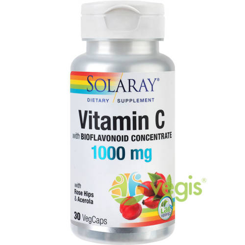 Solaray - Vitamina c 1000mg 30cps