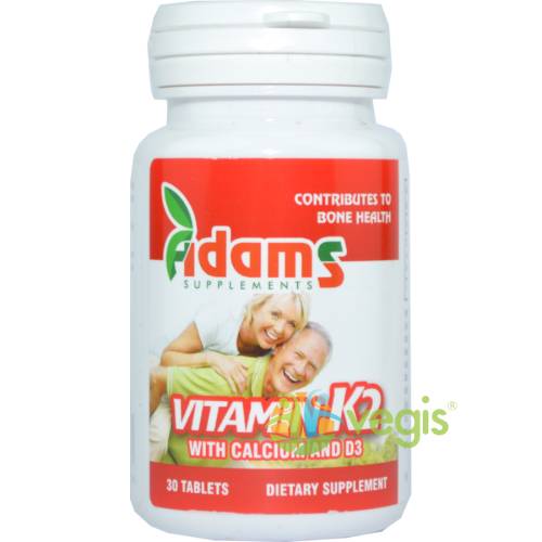 Adams vision - Vitamina k2+ca+d3 30tb