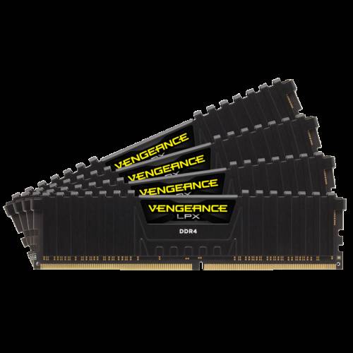 Memorie Desktop Corsair Vengeance LPX 32GB(4 x 8GB) DDR4 3000MHz Black