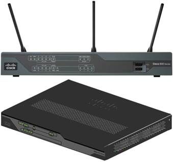 Router Cisco 891F WAN: 1xGigabit + 1xEthernet + 1xSFP fara WiFi