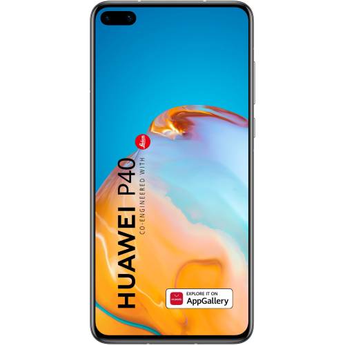 Telefon Mobil Huawei P40 128GB Flash 8GB RAM Dual SIM 5G Ice White