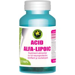 Acid alfa-lipoic hypericum, 60 capsule