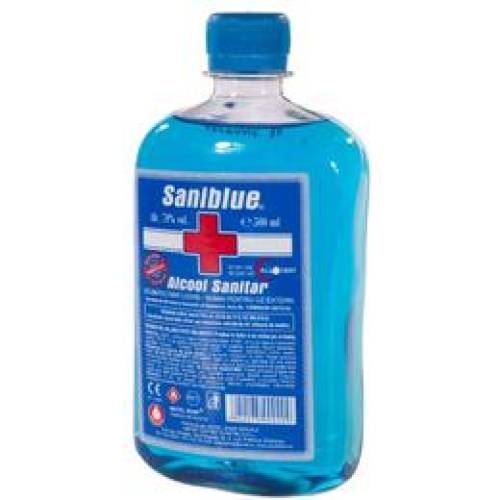 Alcool Sanitar Concentratie Alcoolica 70% Saniblue, 500ml