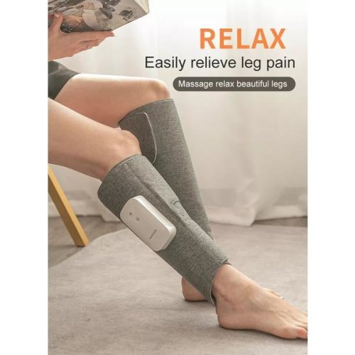 Totulperfect - Aparat 2 bucati masaj picioare drenaj limfatic detoxifiere slabit presoterapie, eliminare retentie de apa si stimularea circulatiei, anti celulita, detox body spa