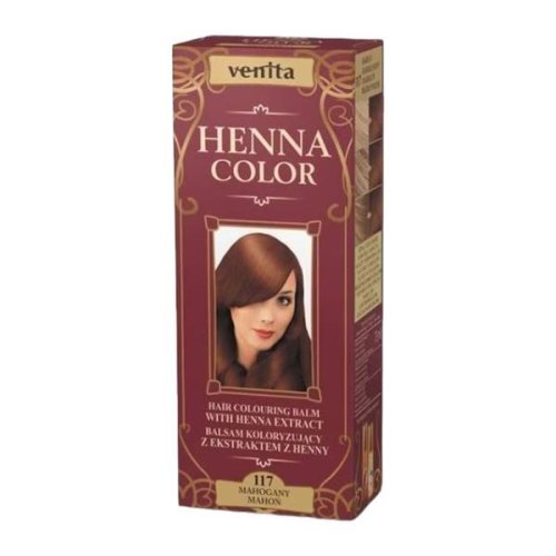 Balsam Colorant cu Extract de Henna Color Venita, Henna Sonia, Nr. 117 Mahon, 75 ml