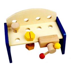 Wood Toys - Banc de lucru din lemn pentru copii - work table