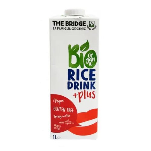 Bautura din Orez Plus - The Bridge Bio Rice Drink Plus, 1000 ml