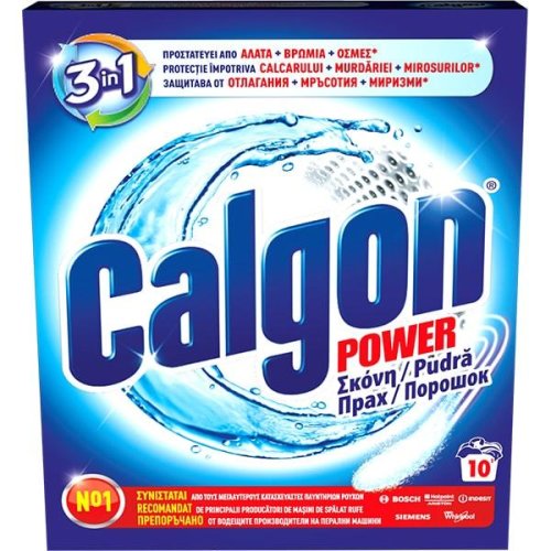Calgon Automat Anticalcar 3 in 1 Pudra - Calgon Powerball 3 in 1, 500 g