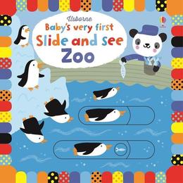 Usborne Publishing - Carte cartonata cu animale de la zoo editura usborne