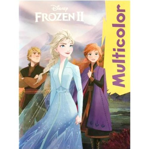 Carte de colorat Disney Frozen II, 32 pagini, + 3ani