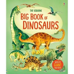 Carte despre dinozauri Big book of Dinosaurs editura Usborne