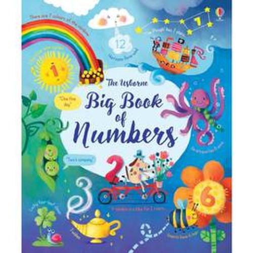 Carte despre numere Big book of Numbers Usborne