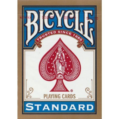 Nedefinit - Carti de joc bicycle 808 gold standard blue