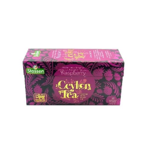 Ceai Ceylon de Zmeura Stassen, 37.5g