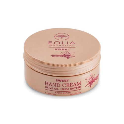 Eolia Cosmetics - Crema de maini organica cu aroma de vanilie eolia 75ml / 2.54 fl. oz