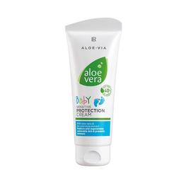 Cremă delicată pentru protecţie copii - Baby Sensitive Protection Cream Aloe Vera 100 ml - LR