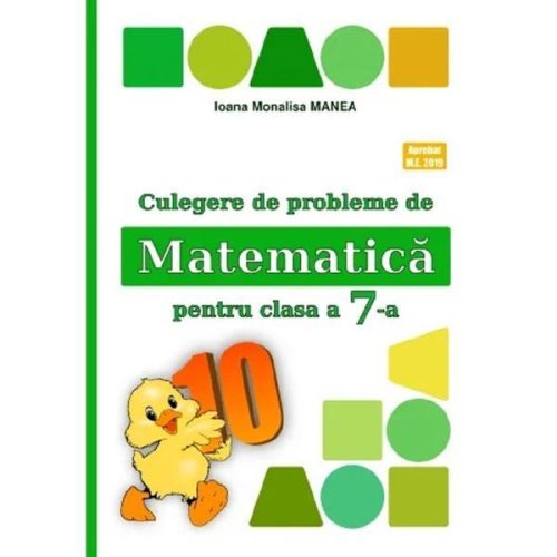 Culegere de Probleme de Matematica Cls.7 (Puisor) Ed.2023 - Ioana Monalisa Manea, Editura Puisor