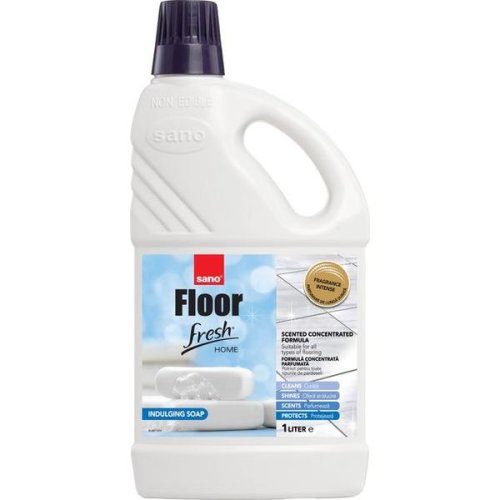 Detergent Concentrat si Parfumat pentru Pardoseli - Sano Floor Fresh Home Indulging Soap Scented Concentrated Formula, 1000 ml