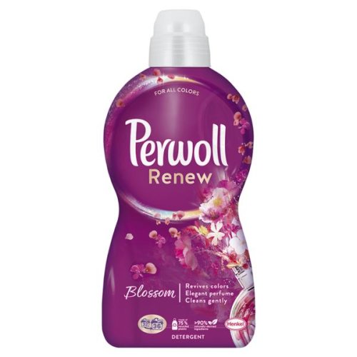 Detergent Lichid pentru Rufe cu un Parfum Floral - Perwoll Renew Blossom, 990 ml