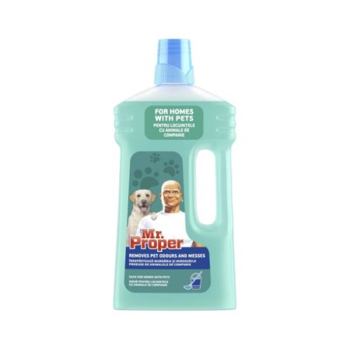 Detergent Universal pentru Locuinte cu Animale - Mr. Proper for Homes with Pets, 1000 ml