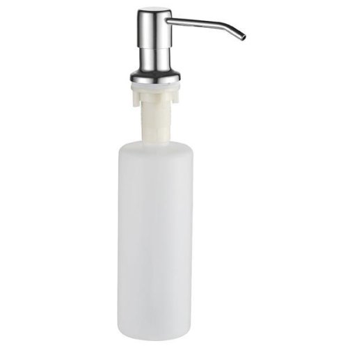 Dozator incorporabil pentru sapun lichid sau detergent vase, finisaj crom lucios, 500 ml
