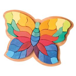 Fluturele Curcubeu - puzzle senzorial si creativ - Grimms