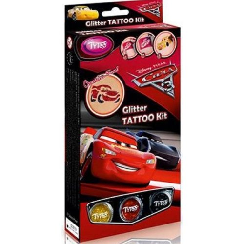 Glitter Tattoo Kit: Cars 3