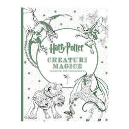 Harry Potter. Creaturi magice - Carte de colorat, editura Grupul Editorial Art