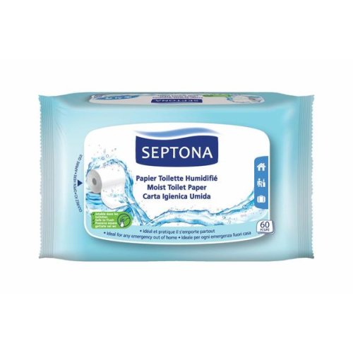 Hartie Igienica Umeda - Septona Moist Toilet Paper, 60 buc/pachet