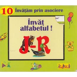 Invat alfabetul: J-R - Invatam prin asociere, editura Gama