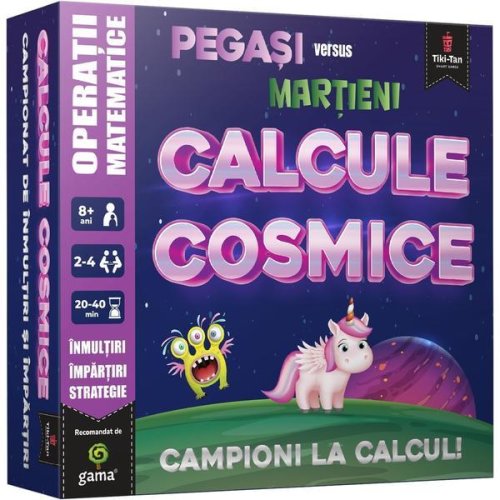 Nedefinit - Joc educativ: calcule cosmice. pegasi versus martieni. operatii matematice