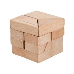Joc logic IQ - Cub din lemn - Djeco