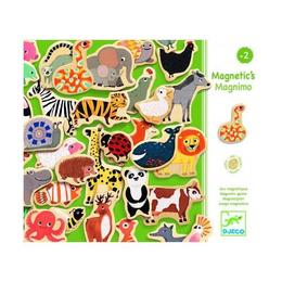 Joc magnetic cu animale - Multicolor - Djeco