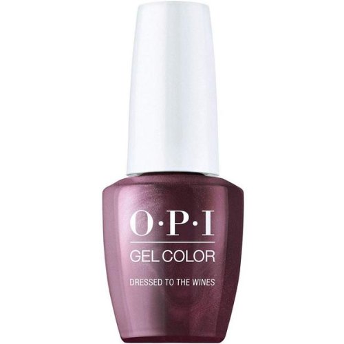 Lac de Unghii Semipermanent - OPI Gel Color Shine Bright Dressed to the Wines, 15 ml