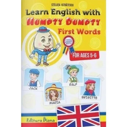 Learn English With Humpty Dumpty 5-6 Ani - Steluta Istratescu, editura Diana