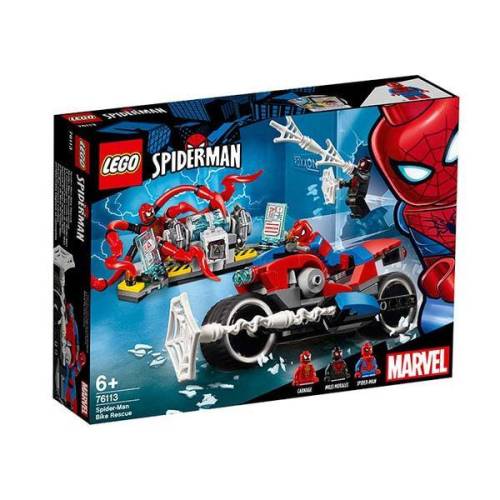 Lego Marvel Super Heroes - Salvarea cu motocicleta a lui Spider-Man