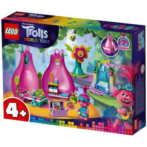 LEGO Trolls - 41251 Capsula lui Poppy pentru 4+ ani